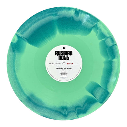 Green & Blue Swirl Vinyl