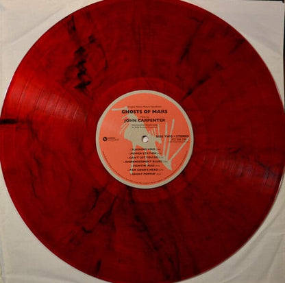 Red Translucent With Black Smoke Vinyl