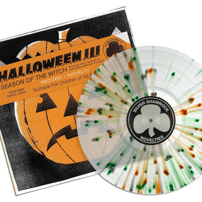 Green/Orange/White Splatter Vinyl