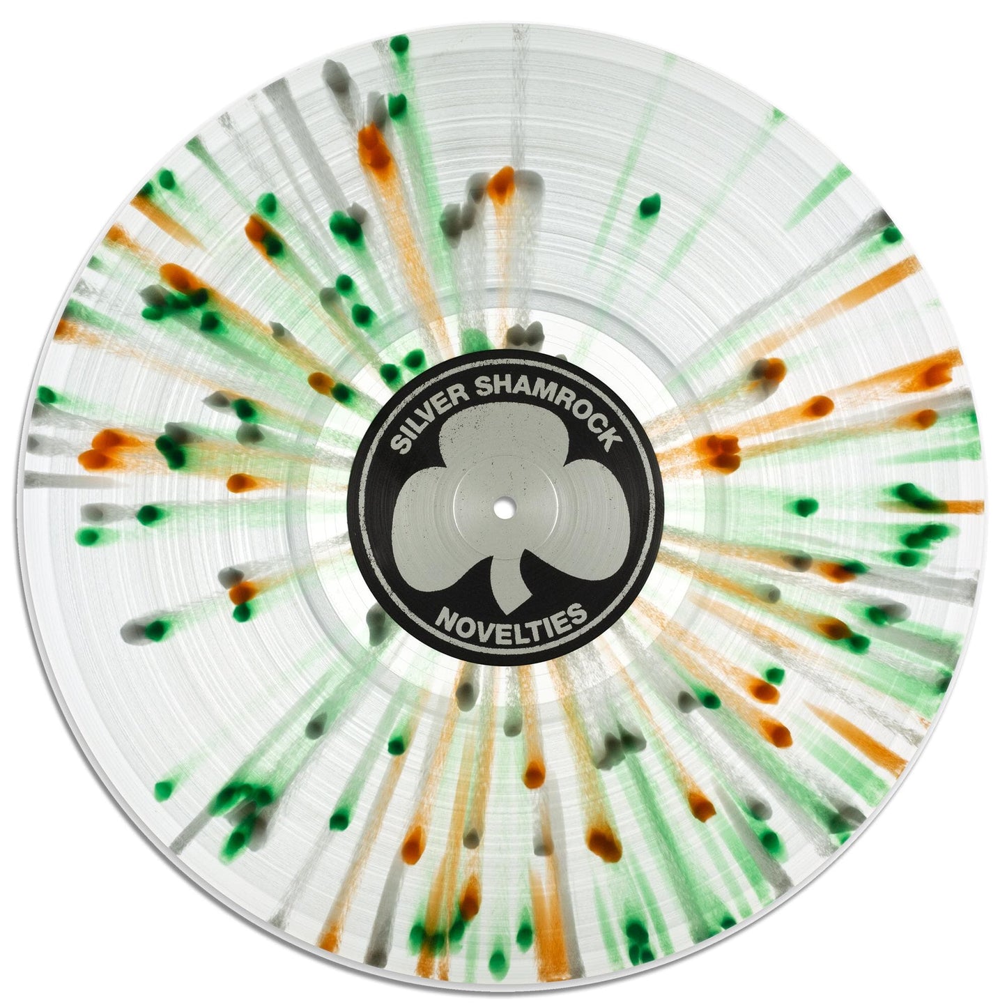 Green/Orange/White Splatter Vinyl