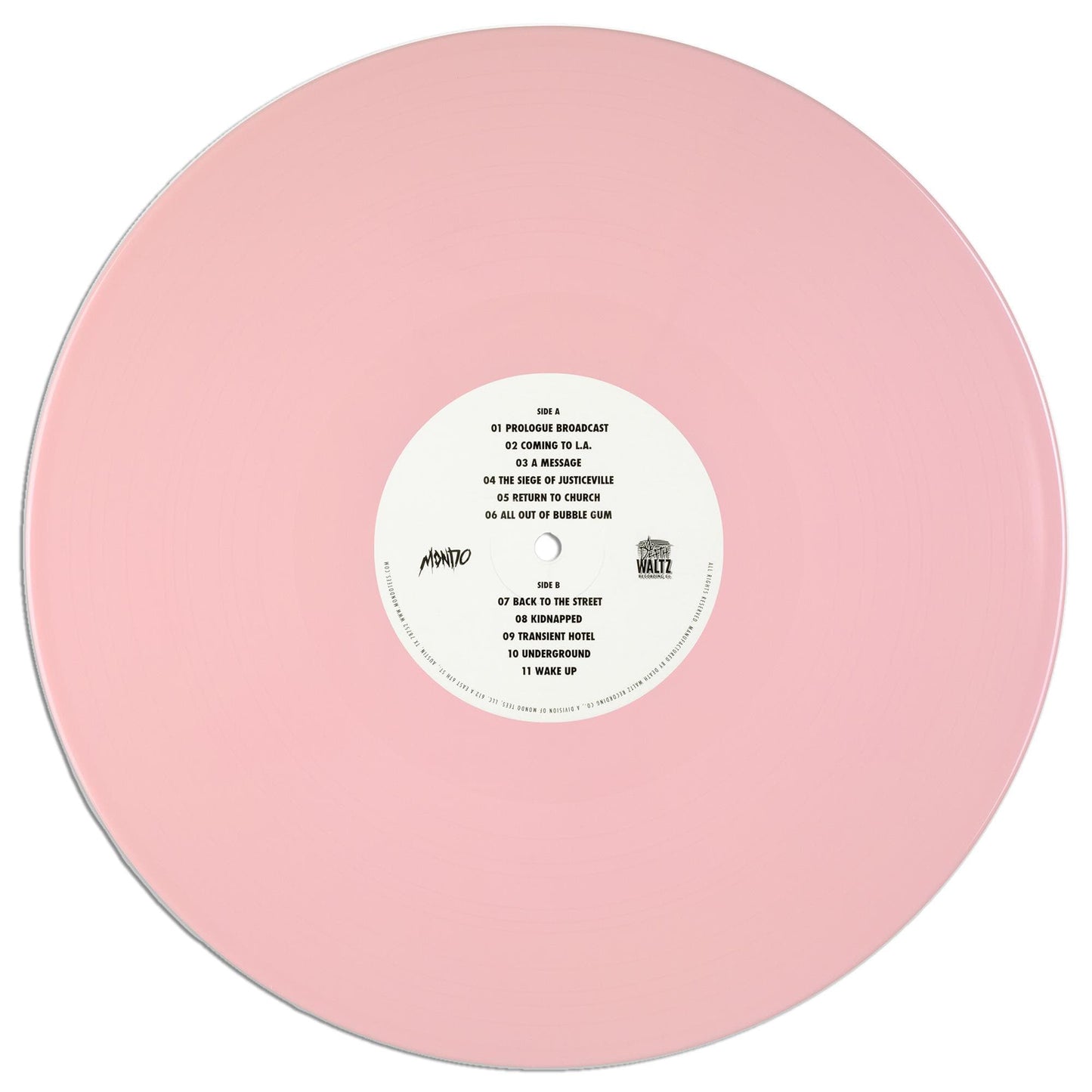 Bubble Gum Pink Vinyl