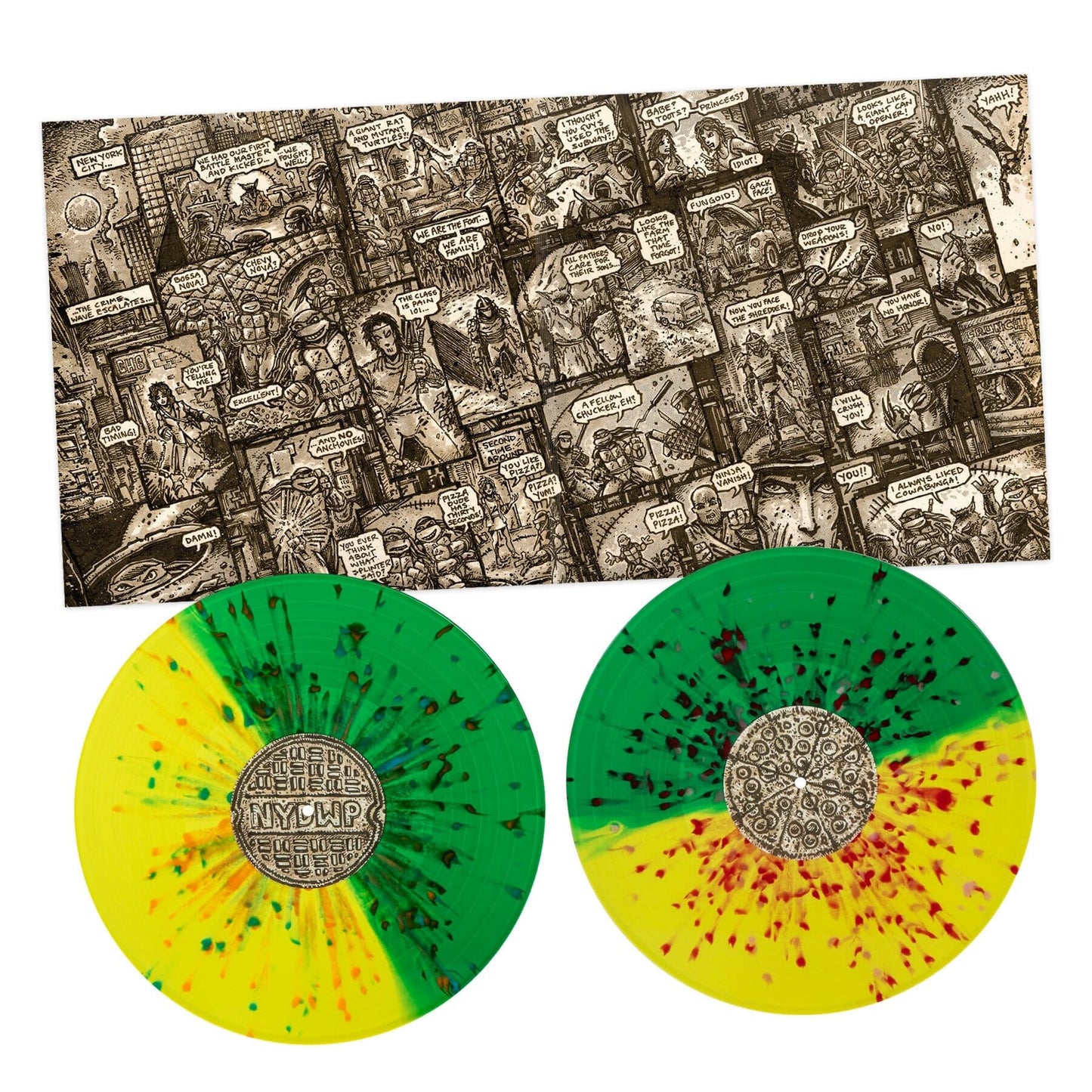 Turtle Mask Splatter Vinyl