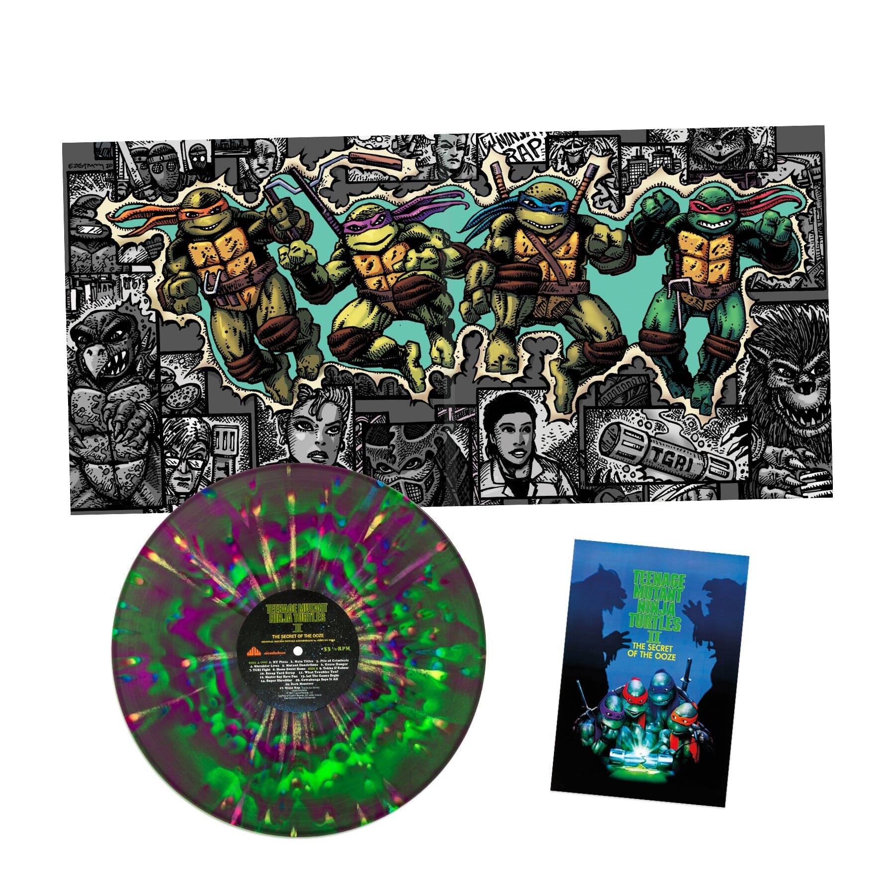 Super Shredder & Turtle Brawl Vinyl