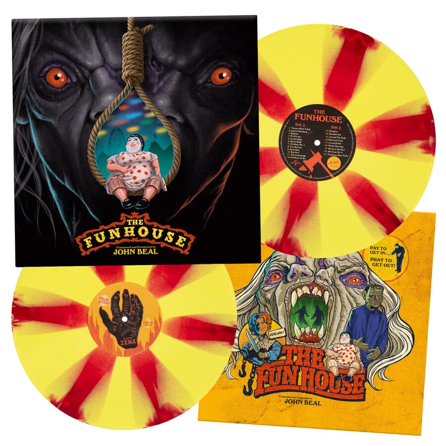 Dark Carnival Ride Pinwheel Vinyl