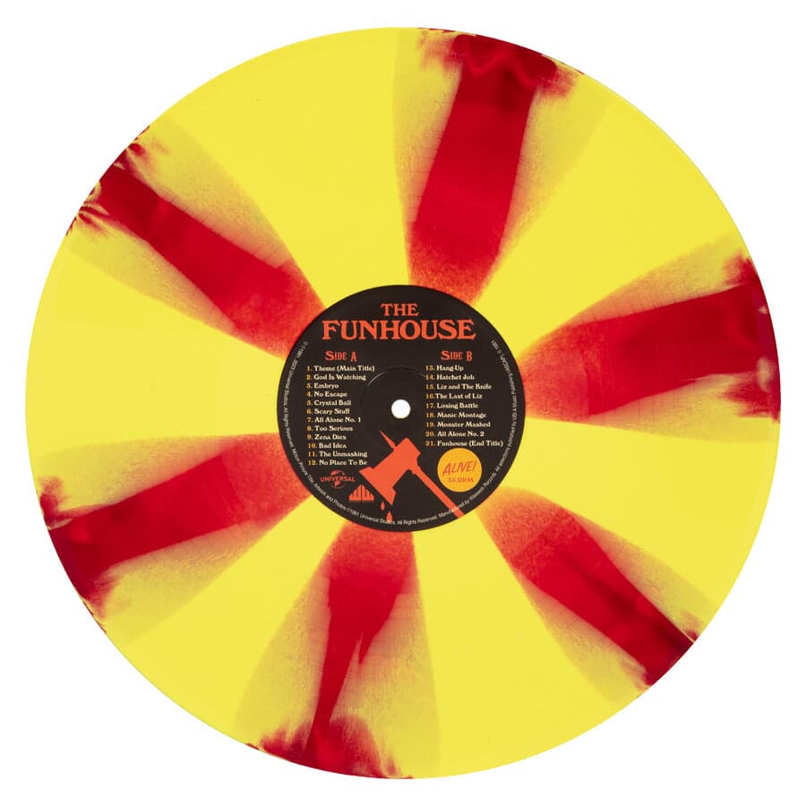 Dark Carnival Ride Pinwheel Vinyl