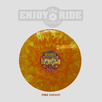 Cloudy Orange Vinyl