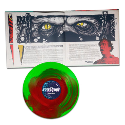 Meteor Green & Blood Red Swirl Vinyl