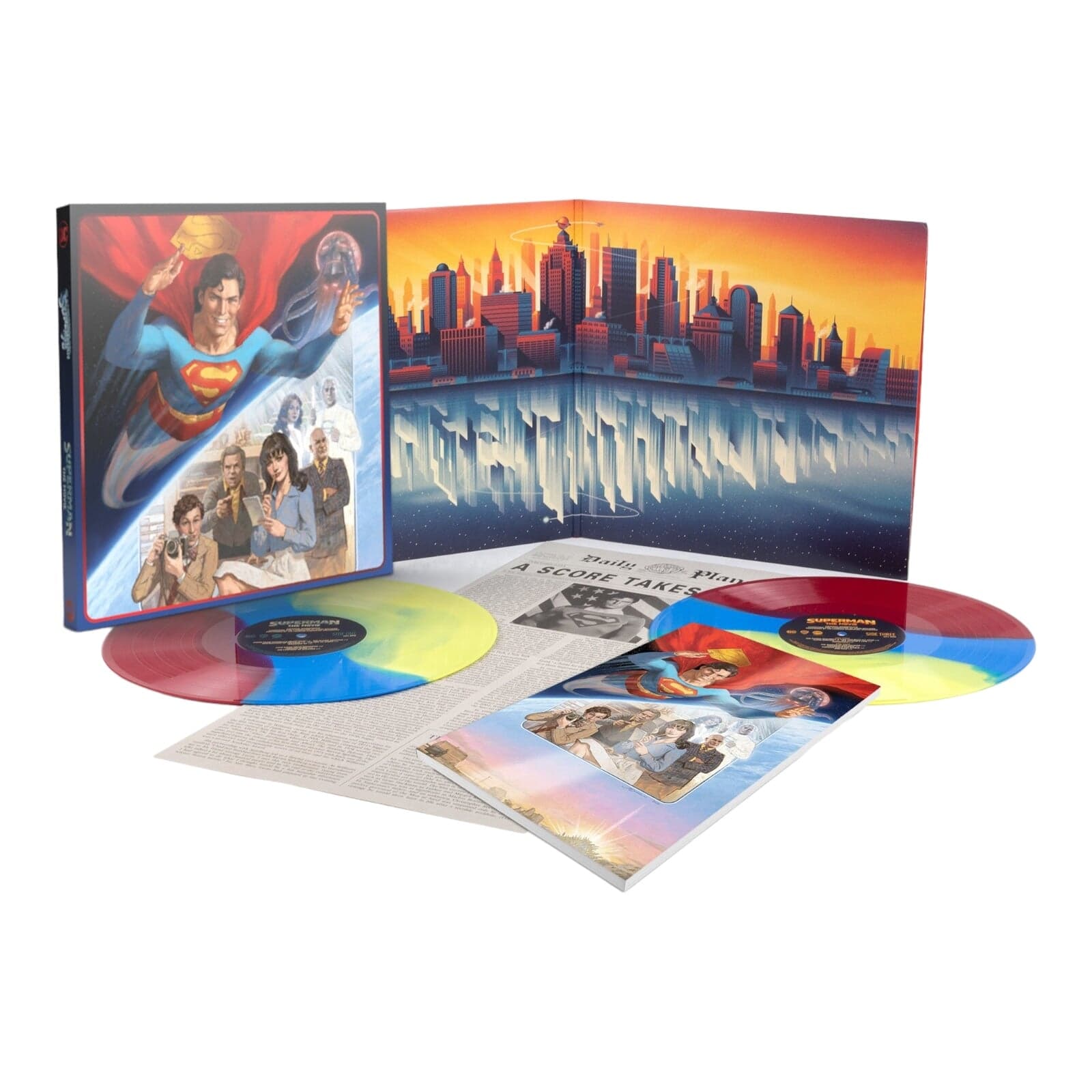 NYCC Superman Stripe Vinyl