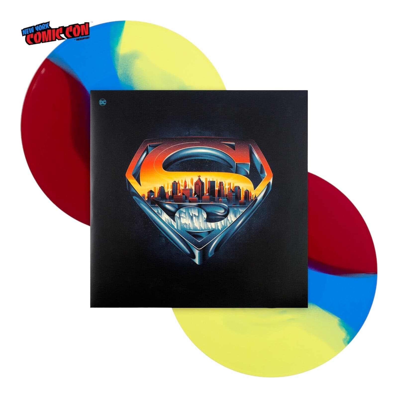NYCC Superman Stripe Vinyl