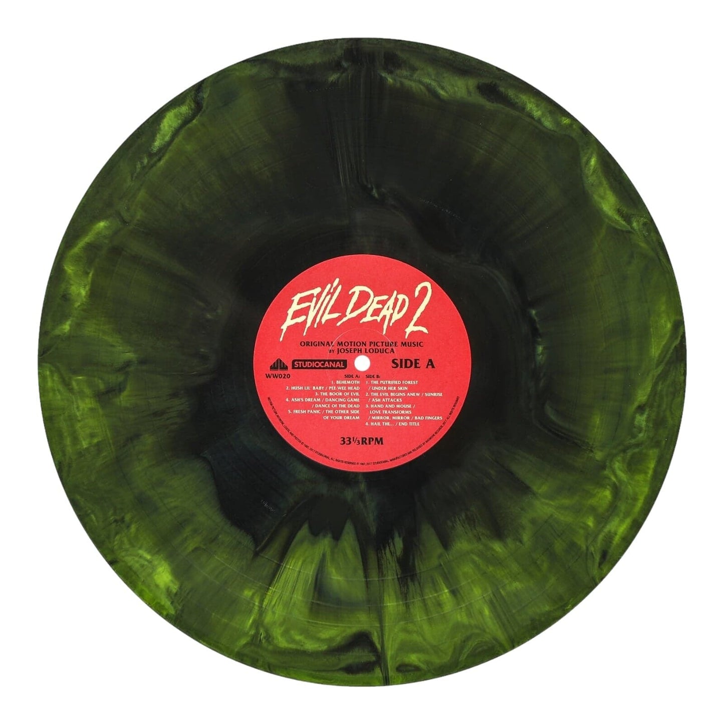 Black & Forest Green Vinyl