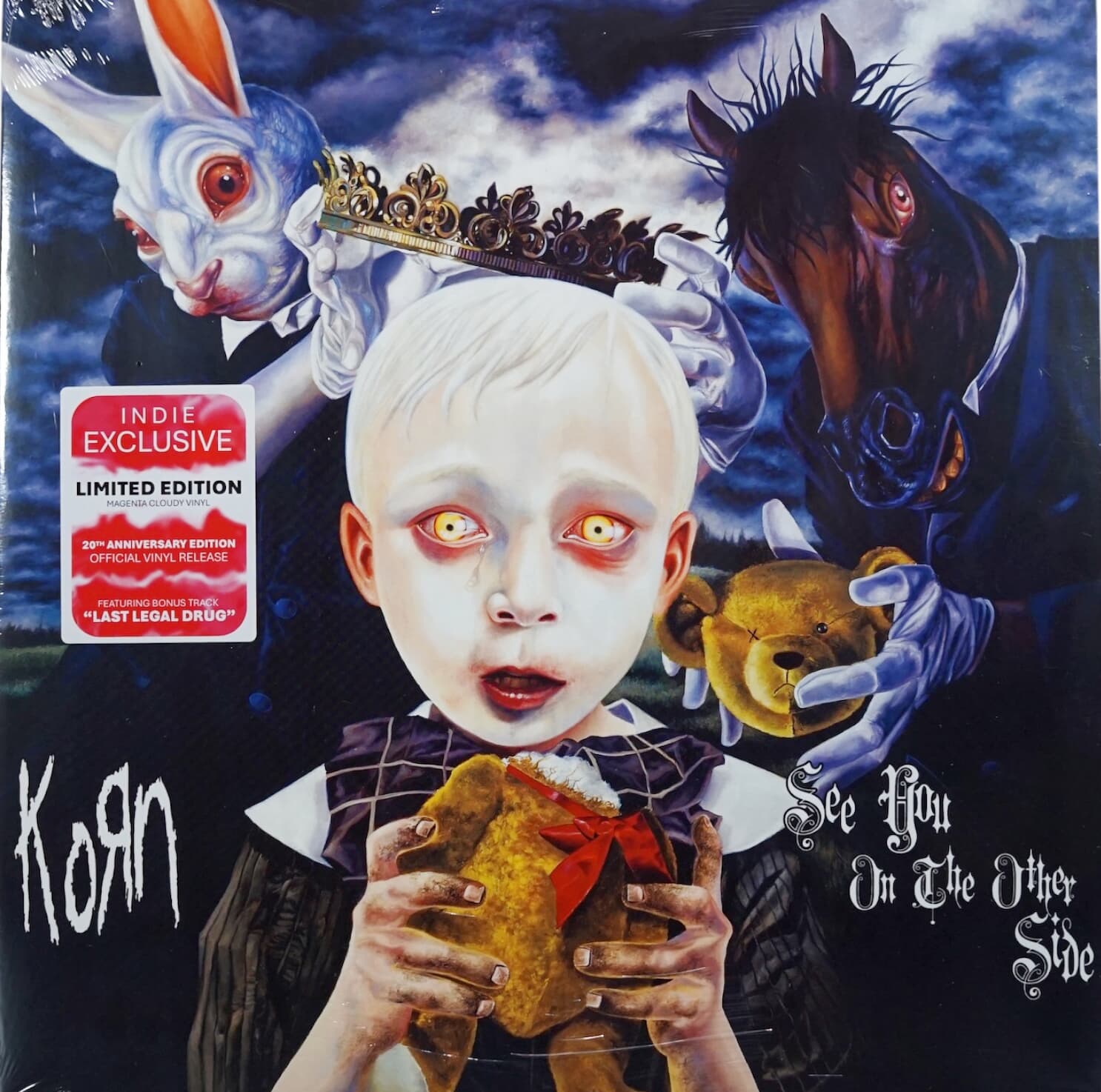 Cloudy Magenta Vinyl