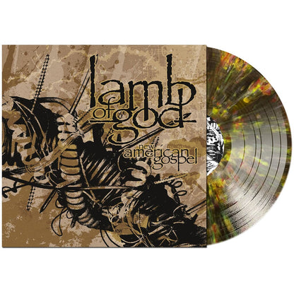 Clear Black w/White & Gold Splatter Vinyl