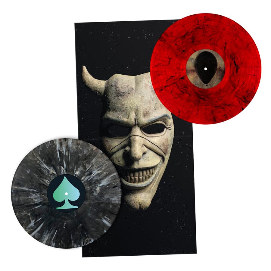 Black & White Burst, Blood Red & Black Smoke Vinyl