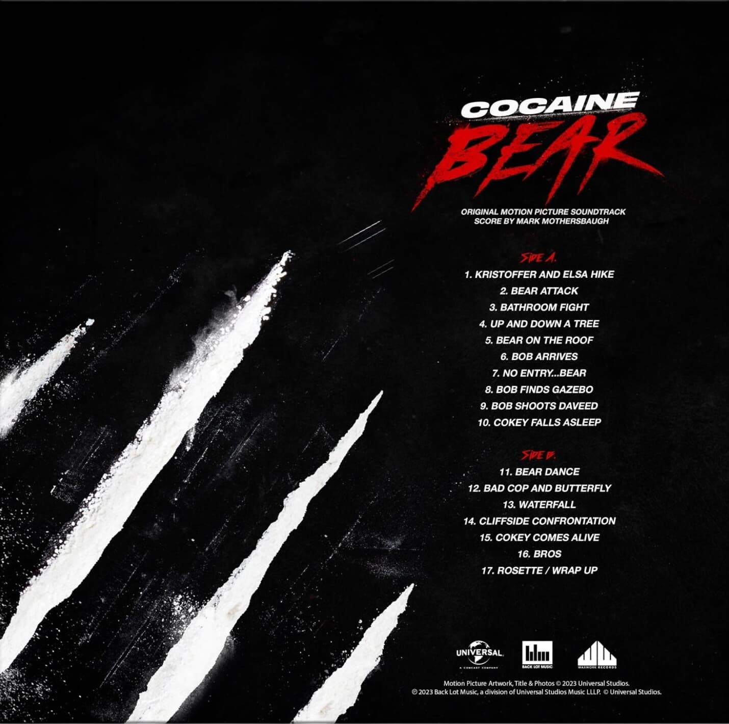 Cocaine & Crystal Clear Splatter Vinyl