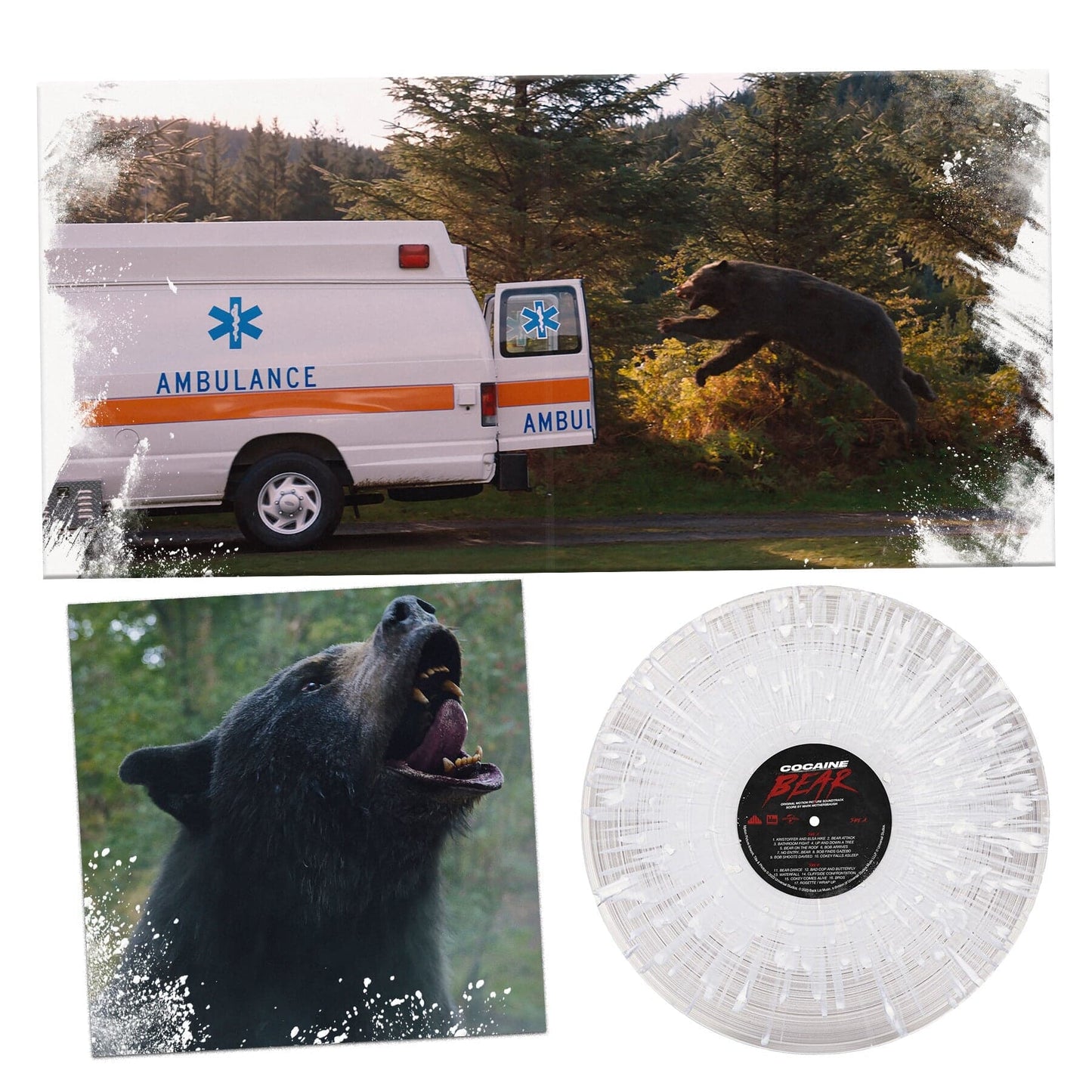 Cocaine & Crystal Clear Splatter Vinyl