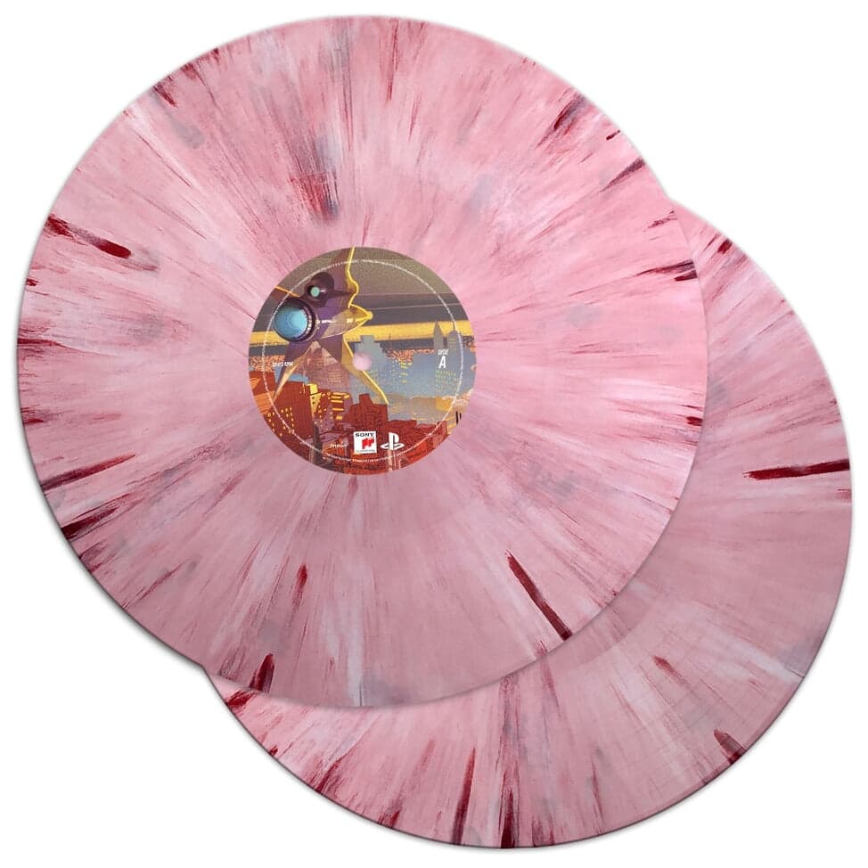 Red Pink Burst Vinyl