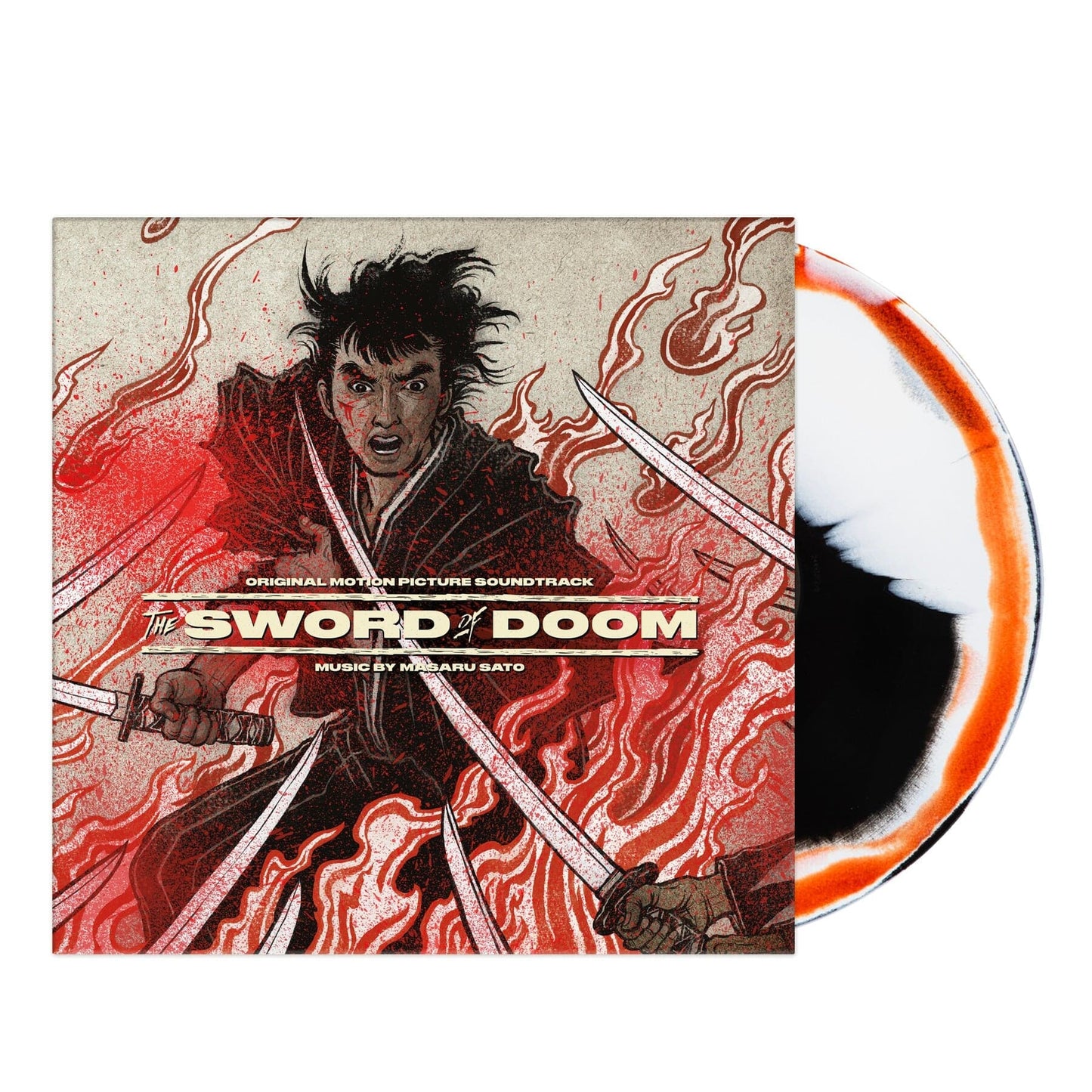 Snow, Blood, Flames, & Katana Swirl Vinyl