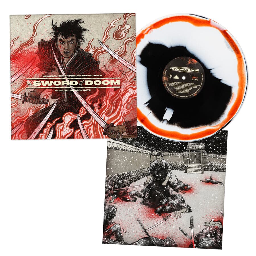 Snow, Blood, Flames, & Katana Swirl Vinyl