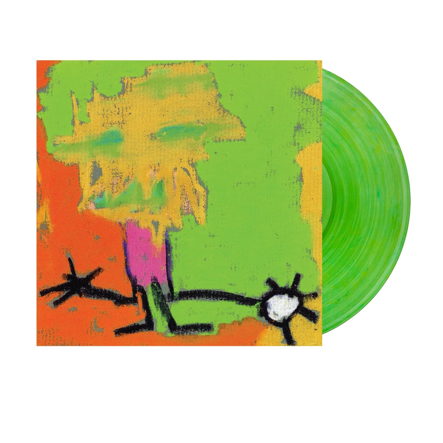 Fluorescent Green Vinyl