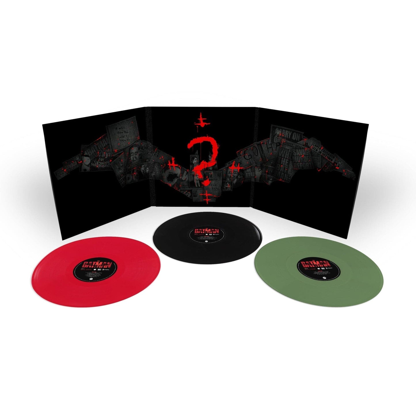 Black/Red/Green Vinyl