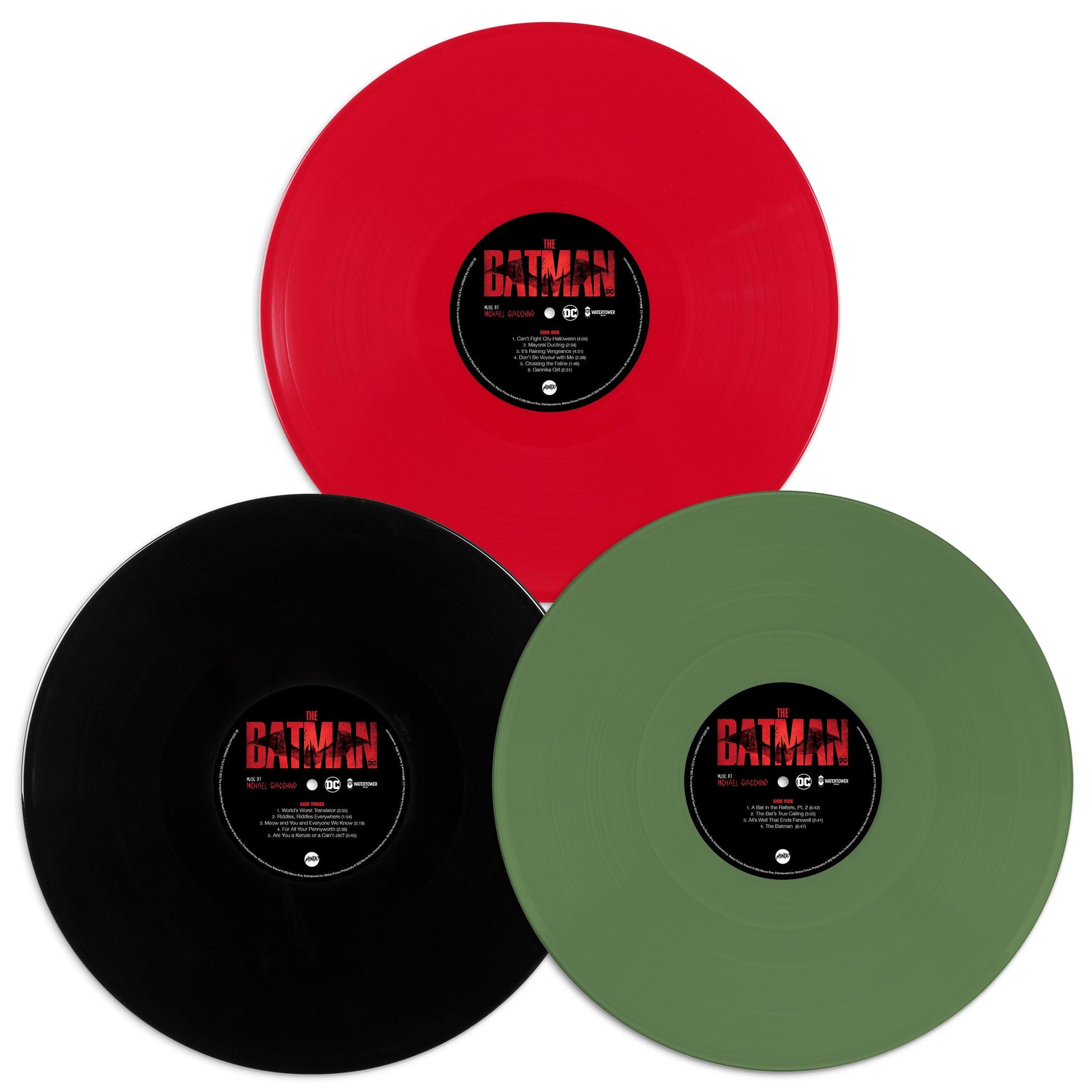 Black/Red/Green Vinyl