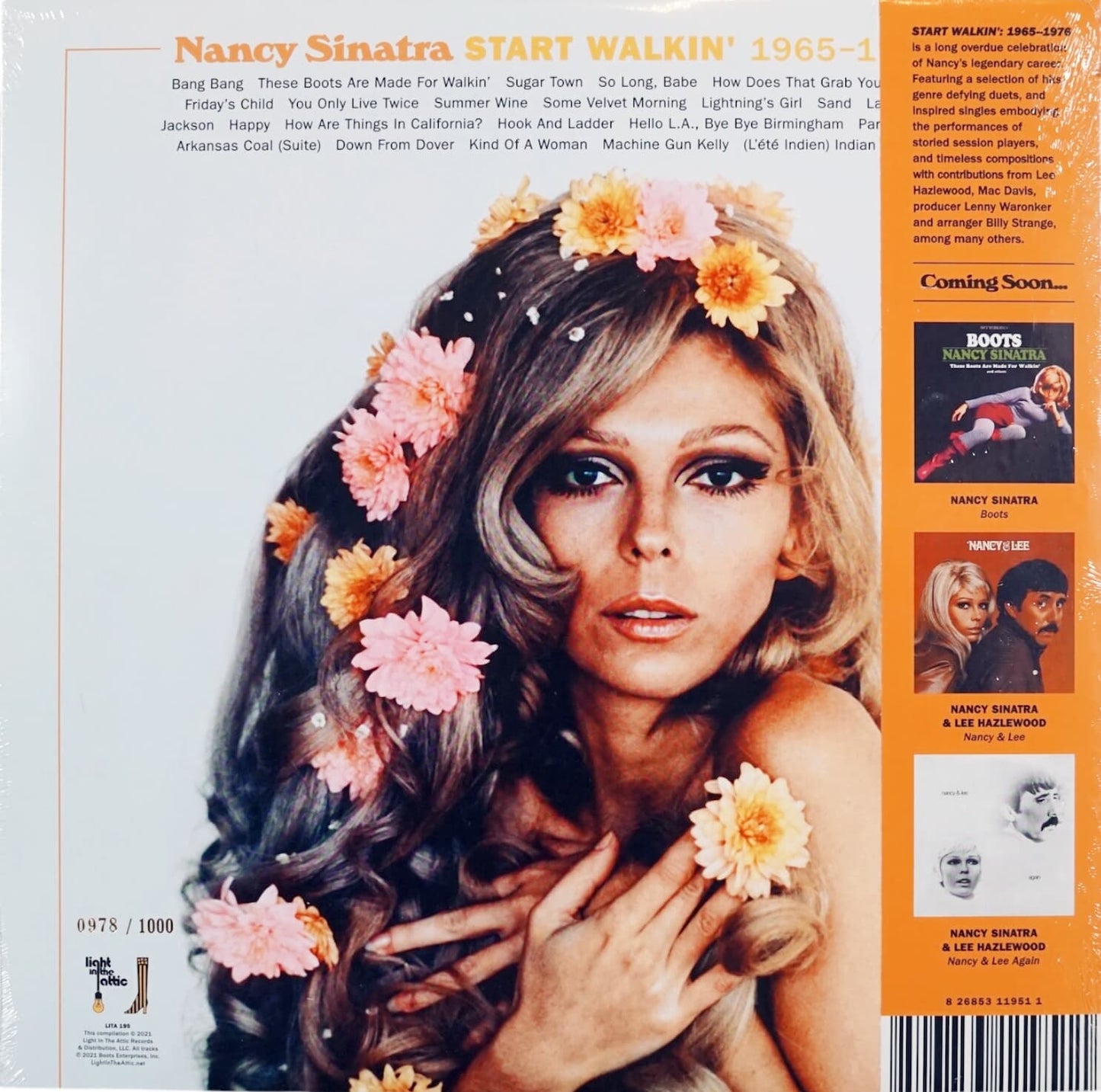 Summer Wine Sunburst Orange Vinyl