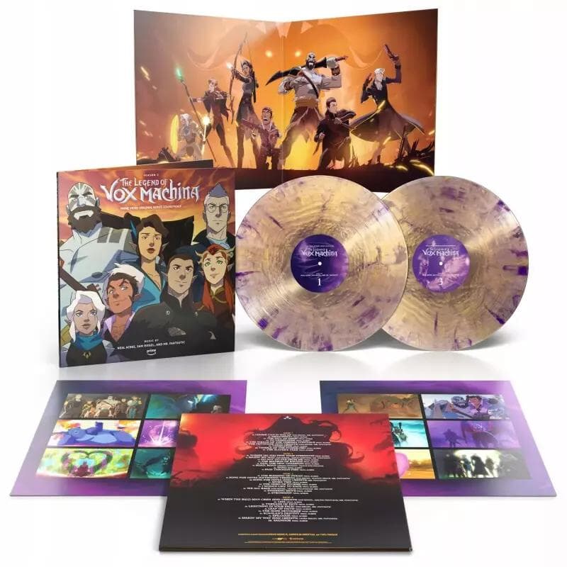 Gold & Purple Smoke Vinyl