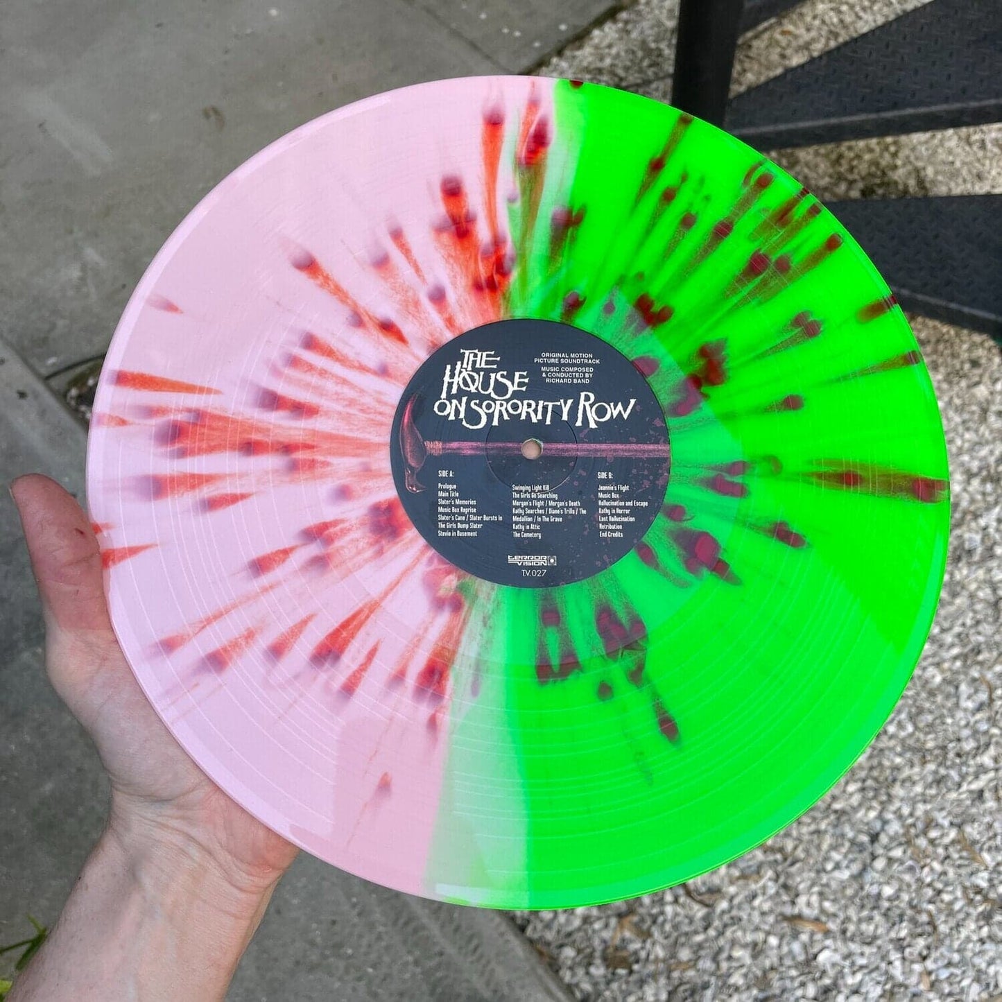 Pink & Green w/Blood Vinyl