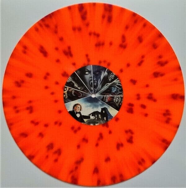 Orange w/Purple Splatter Vinyl