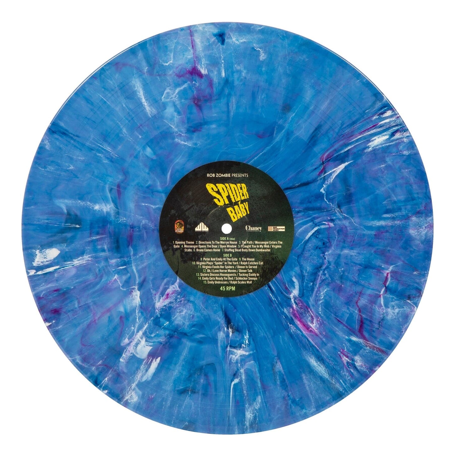 Blue & Green Marble Vinyl