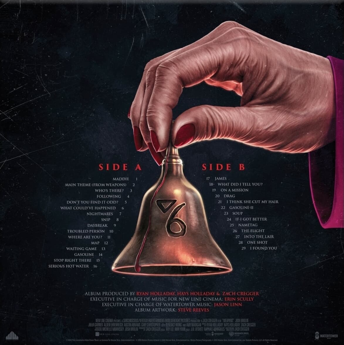 Weapons (Original Motion Picture Soundtrack) by Ryan Holladay, Hays Holladay, and Zach Cregger (Waxwork)