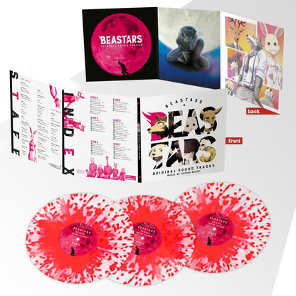 Crystal w/Red Splatter Vinyl