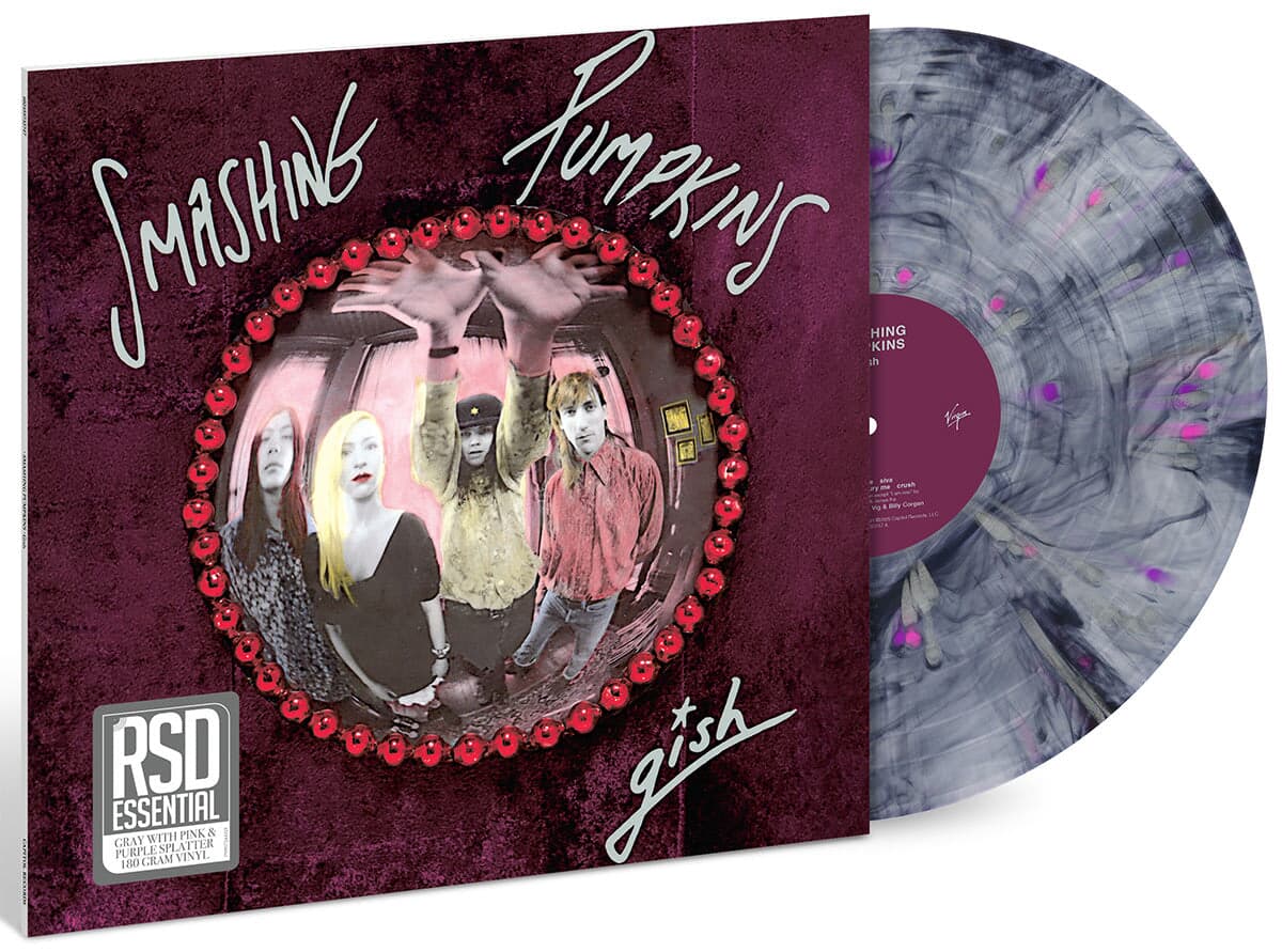 Gray W/ Pink & Purple Splatter Vinyl