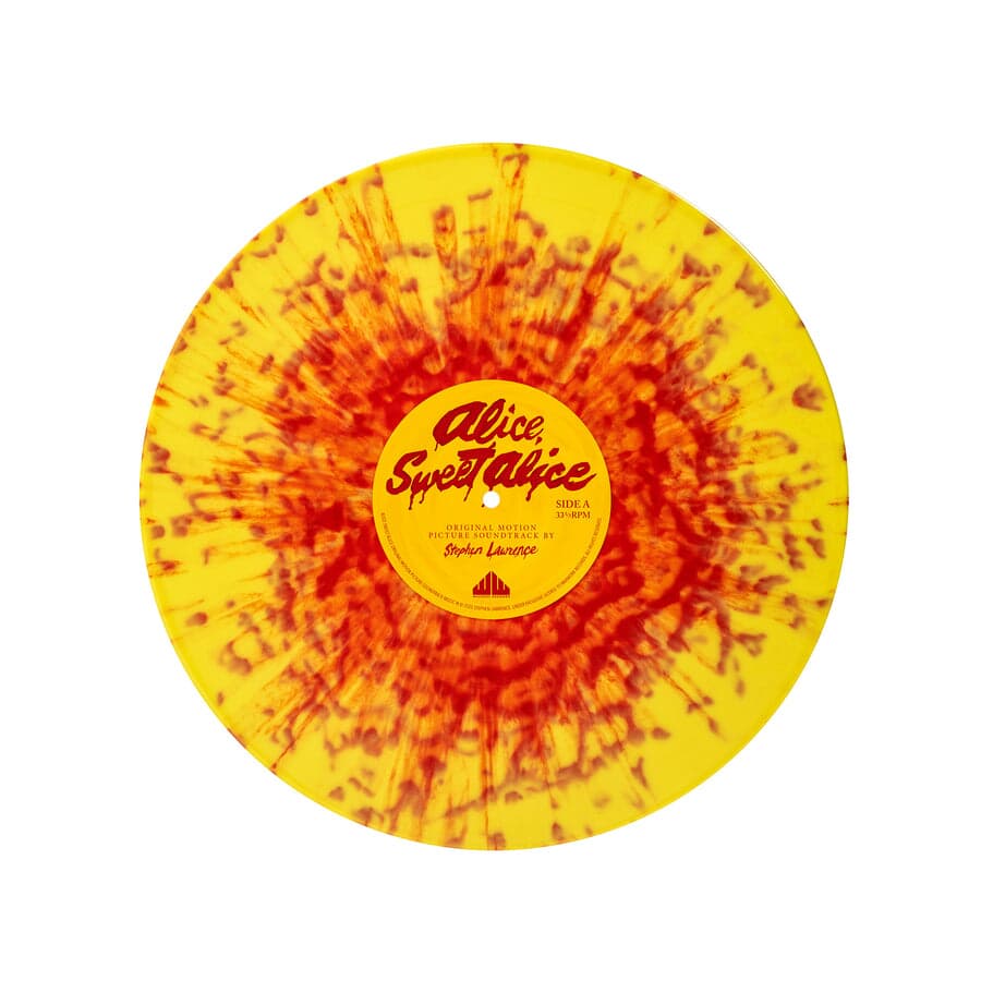 Yellow Raincoat w/Blood Splatter Vinyl