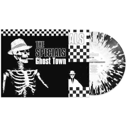 Black/White Splatter Vinyl