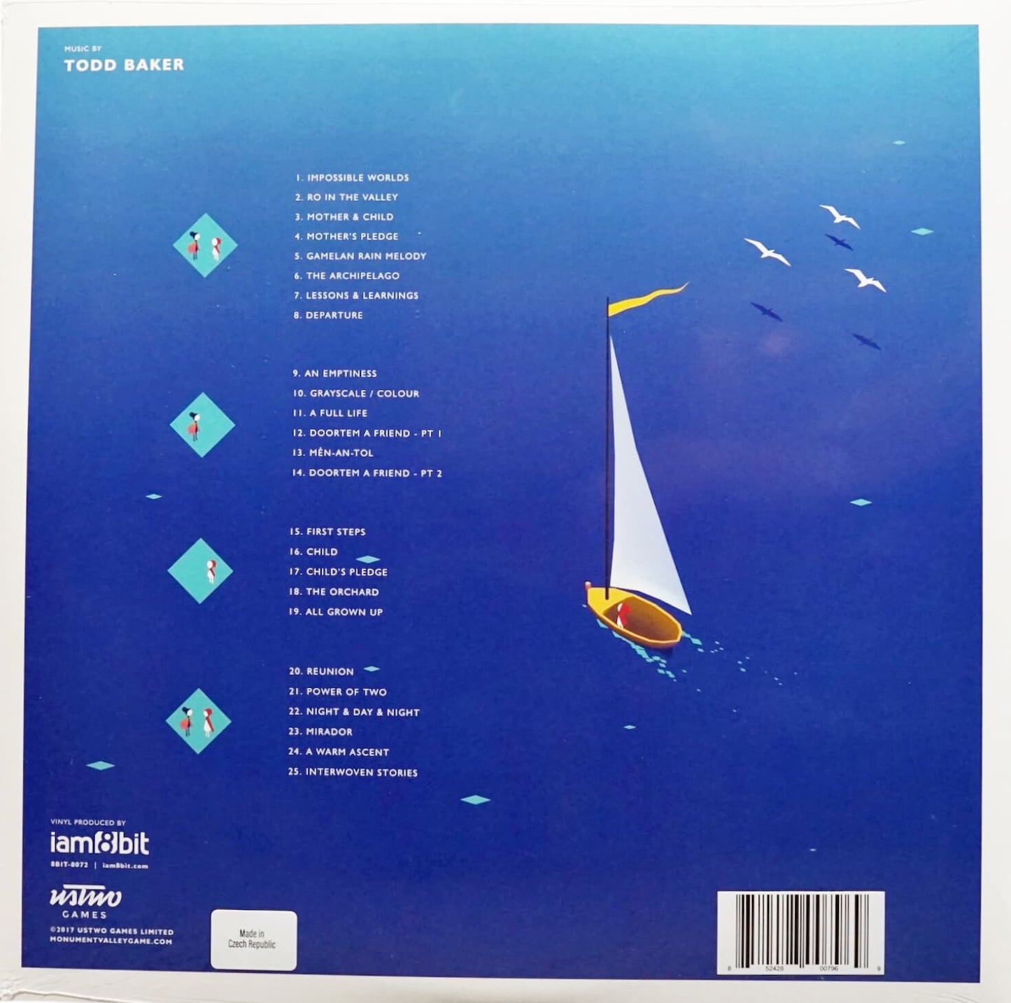 Trans Blue & Orange Vinyl