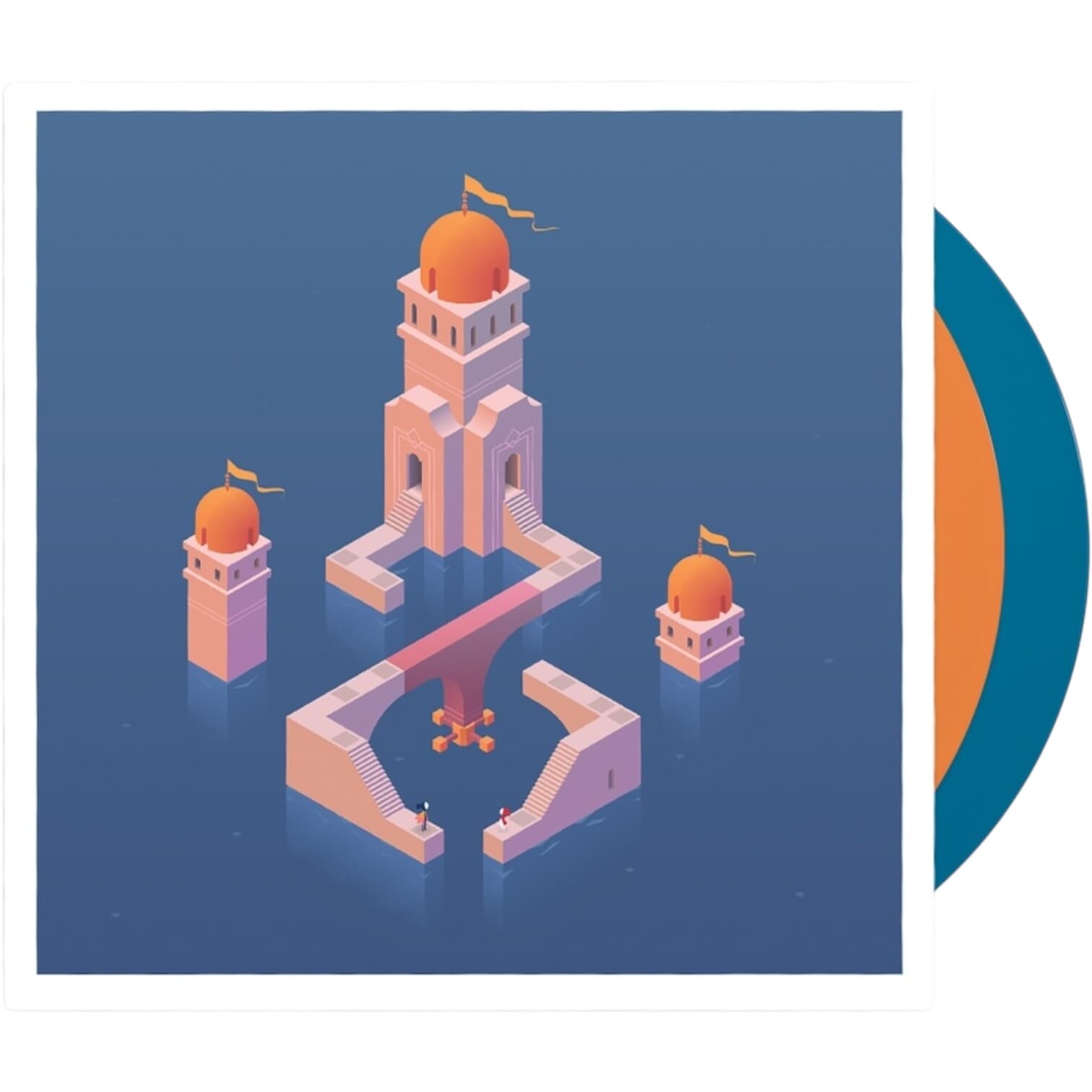 Trans Blue & Orange Vinyl