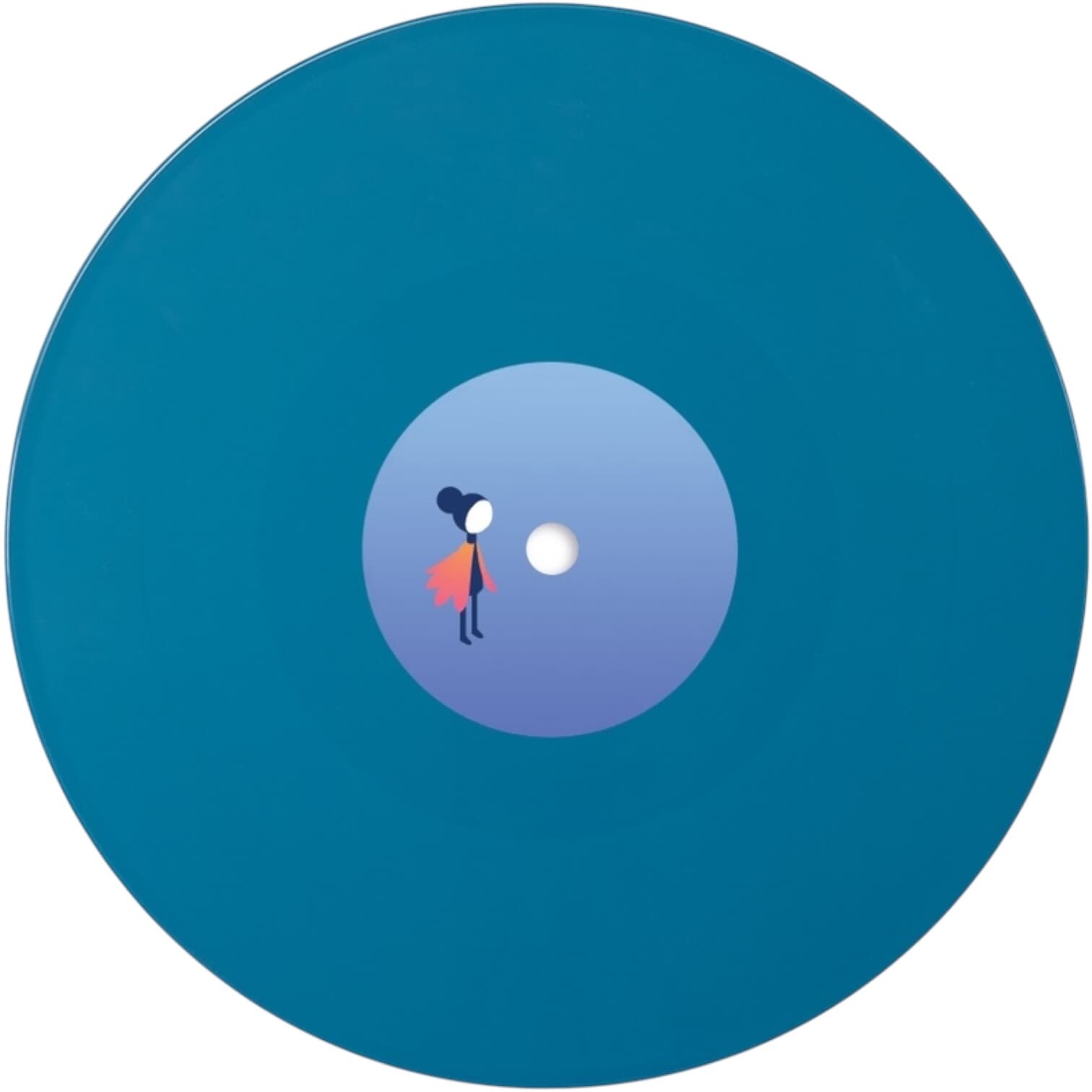 Trans Blue & Orange Vinyl