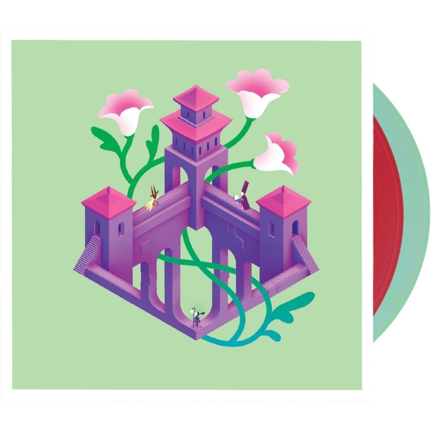Trans Red & Mint Vinyl