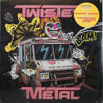 Twisted Green & Pink Vinyl