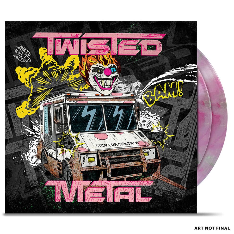 Twisted Green & Pink Vinyl