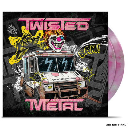 Twisted Green & Pink Vinyl