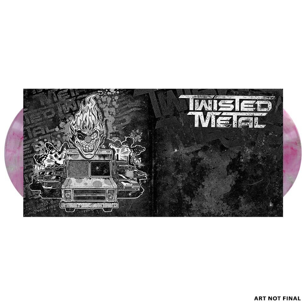 Twisted Green & Pink Vinyl
