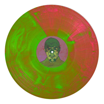 Green & Pink Hand Poured Vinyl