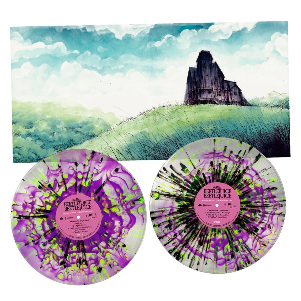 Beetlejuice Splatter Vinyl
