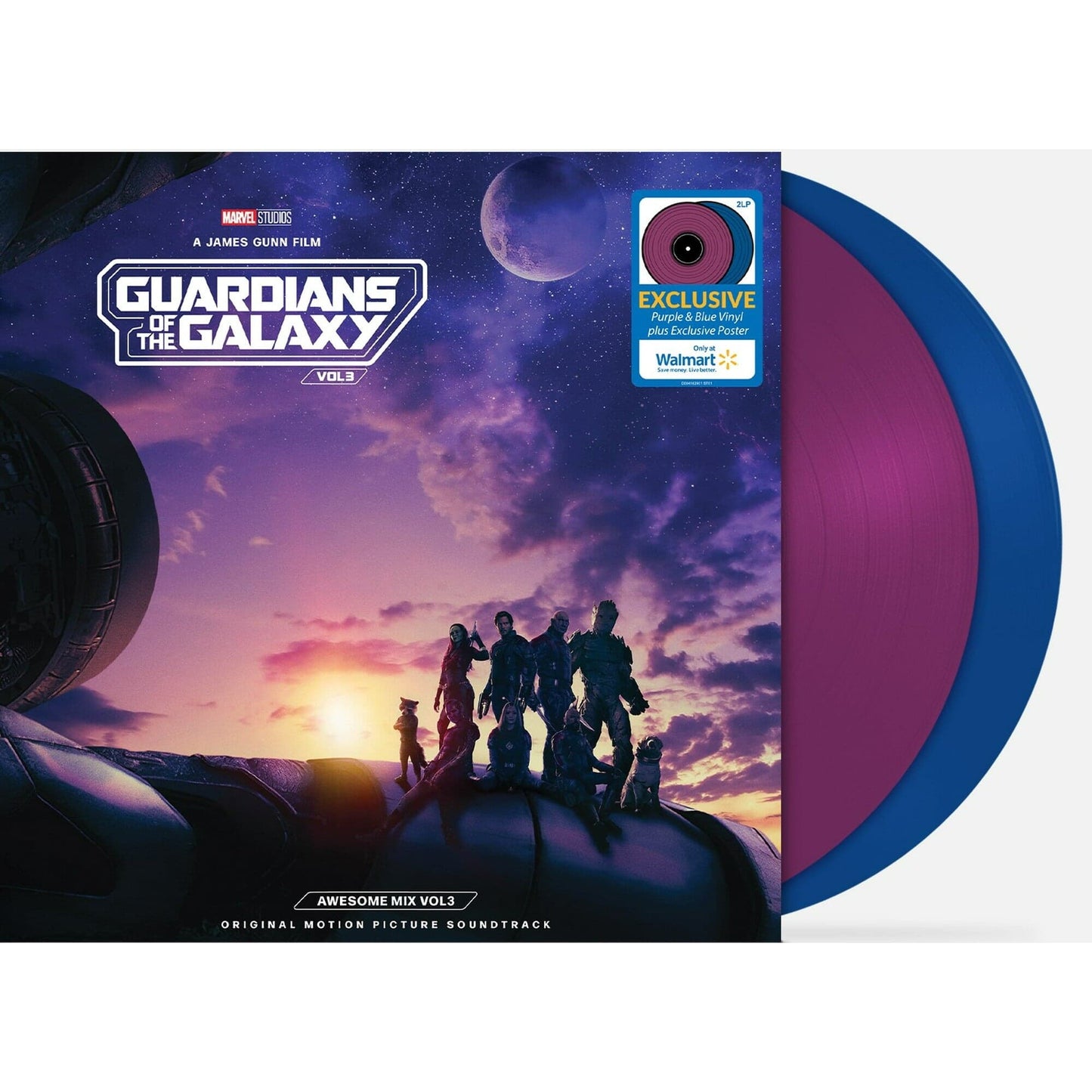 Purple & Blue Vinyl