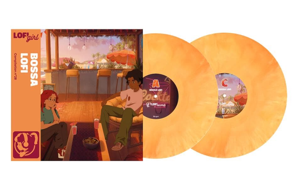 Yellow Marble Vinyl