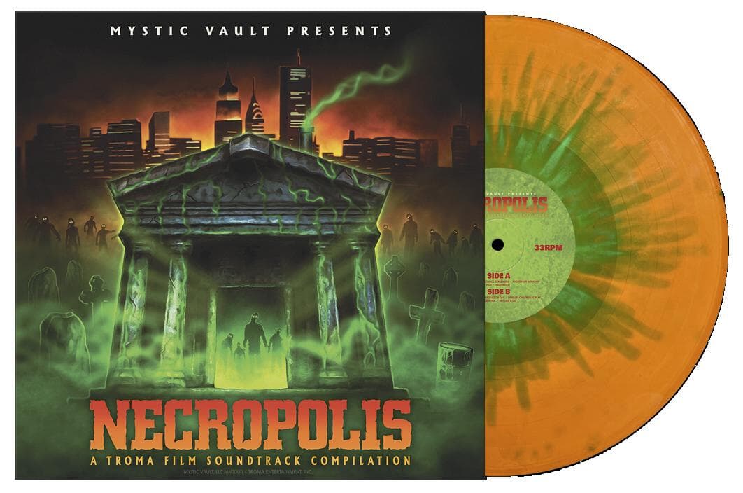 Orange Splatter Vinyl