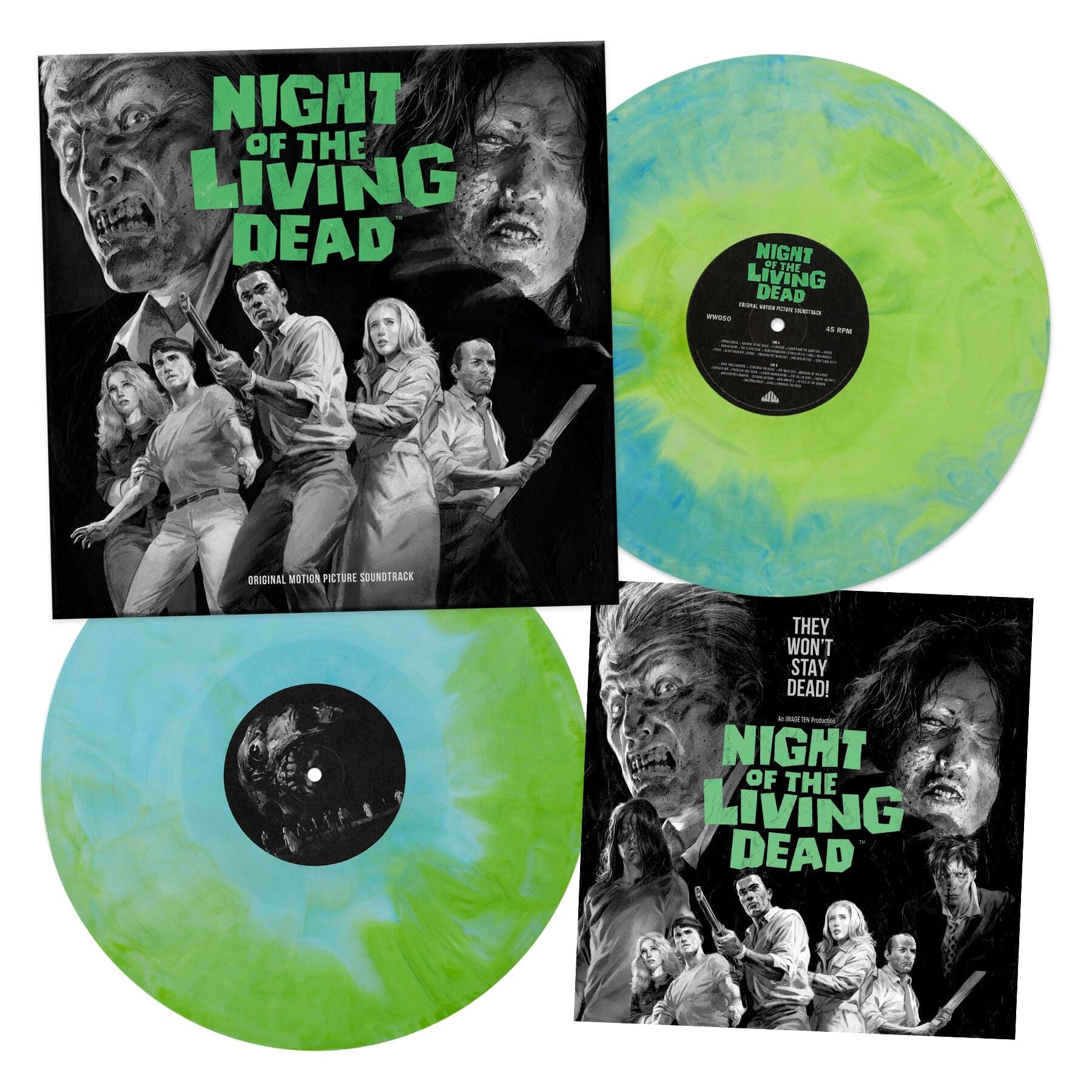 Ghoul Green & Blue Vinyl