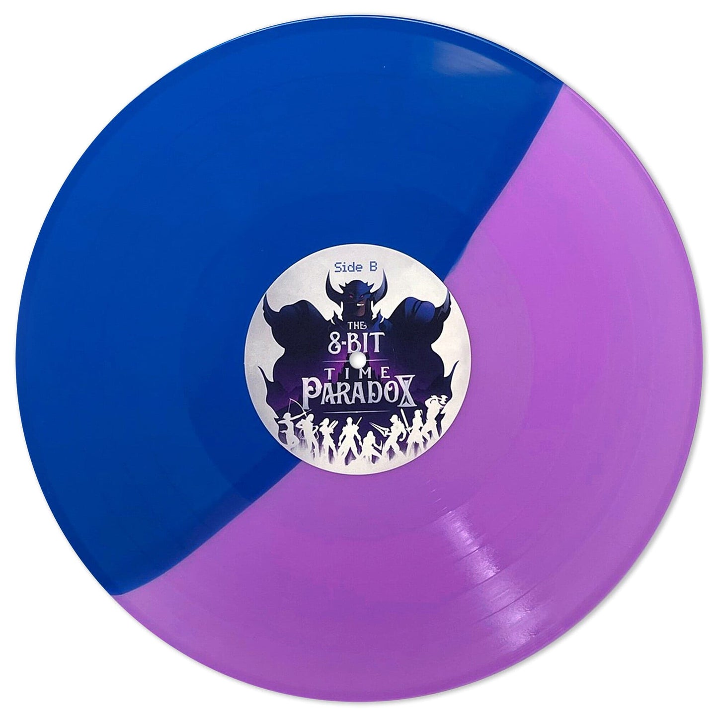 Blue Purple Split Vinyl